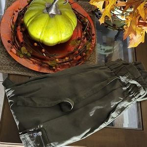 Express olive green cargo pants